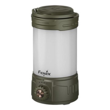 Fenix CL26RPROOLI - LED Prigušiva prenosna punjiva lampa LED/USB IP66 650 lm 408 h zelena