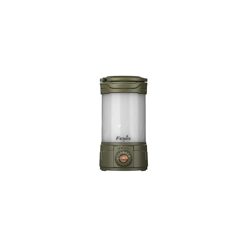 Fenix CL26RPROOLI - LED Prigušiva prenosna punjiva lampa LED/USB IP66 650 lm 408 h zelena