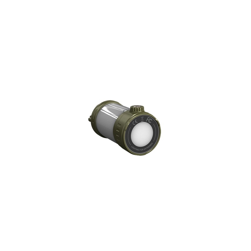Fenix CL26RPROOLI - LED Prigušiva prenosna punjiva lampa LED/USB IP66 650 lm 408 h zelena