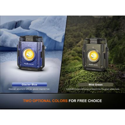 Fenix CL27RGRE - LED Prigušiva punjiva lampa LED/USB IP66 1600 Im 285 h 5000 mAh