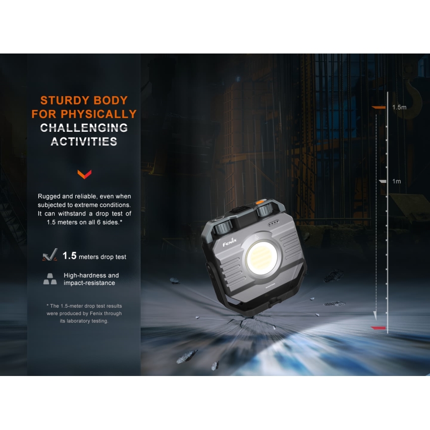 Fenix CL28R - LED Prigušivi punjivi reflektor sa powerbankom LED/USB IP66 2000 Im 360 h 10000 mAh