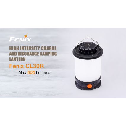 Fenix CL30R - LED Prenosna punjiva lampa LED/USB IPX7 650 Im 300 h