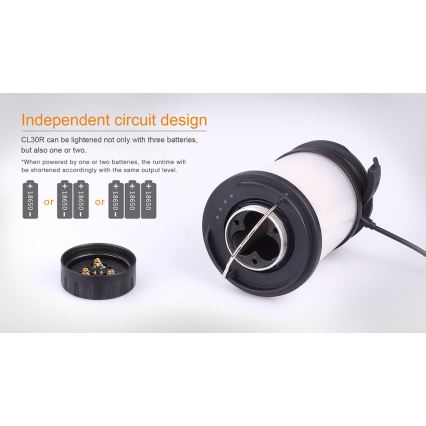Fenix CL30R - LED Prenosna punjiva lampa LED/USB IPX7 650 Im 300 h