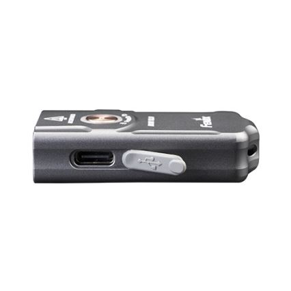 Fenix E03RV20GREY - LED punjiva baterijska lampa LED/USB IP66 500 Im 30 h 400 mAh