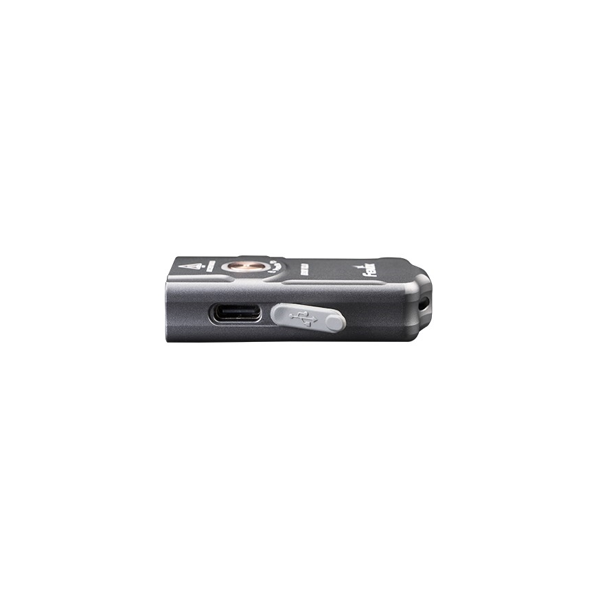 Fenix E03RV20GREY - LED punjiva baterijska lampa LED/USB IP66 500 Im 30 h 400 mAh