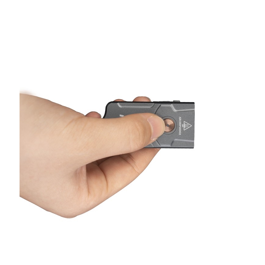 Fenix E03RV20GREY - LED punjiva baterijska lampa LED/USB IP66 500 Im 30 h 400 mAh
