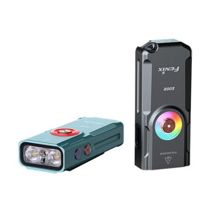 Fenix E06RGRY - LED Prigušiva punjiva baterijska lampa LED/USB IP66 700 Im 60 h sivo