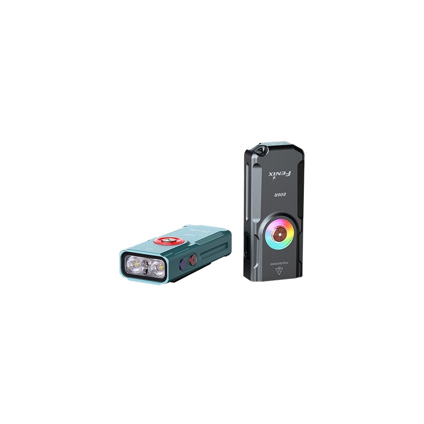Fenix E06RGRY - LED Prigušiva punjiva baterijska lampa LED/USB IP66 700 Im 60 h sivo