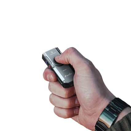 Fenix E06RGRY - LED Prigušiva punjiva baterijska lampa LED/USB IP66 700 Im 60 h sivo