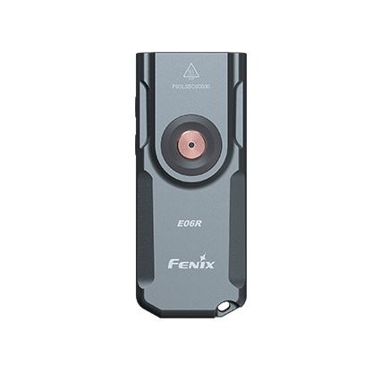 Fenix E06RGRY - LED Prigušiva punjiva baterijska lampa LED/USB IP66 700 Im 60 h sivo