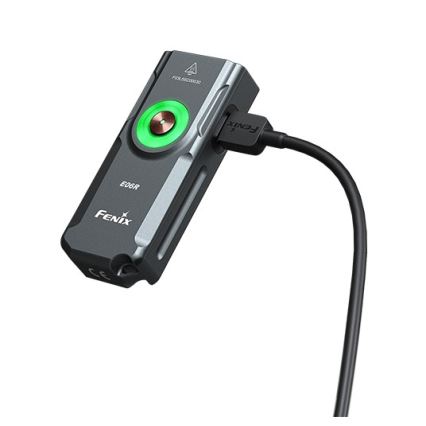 Fenix E06RGRY - LED Prigušiva punjiva baterijska lampa LED/USB IP66 700 Im 60 h sivo