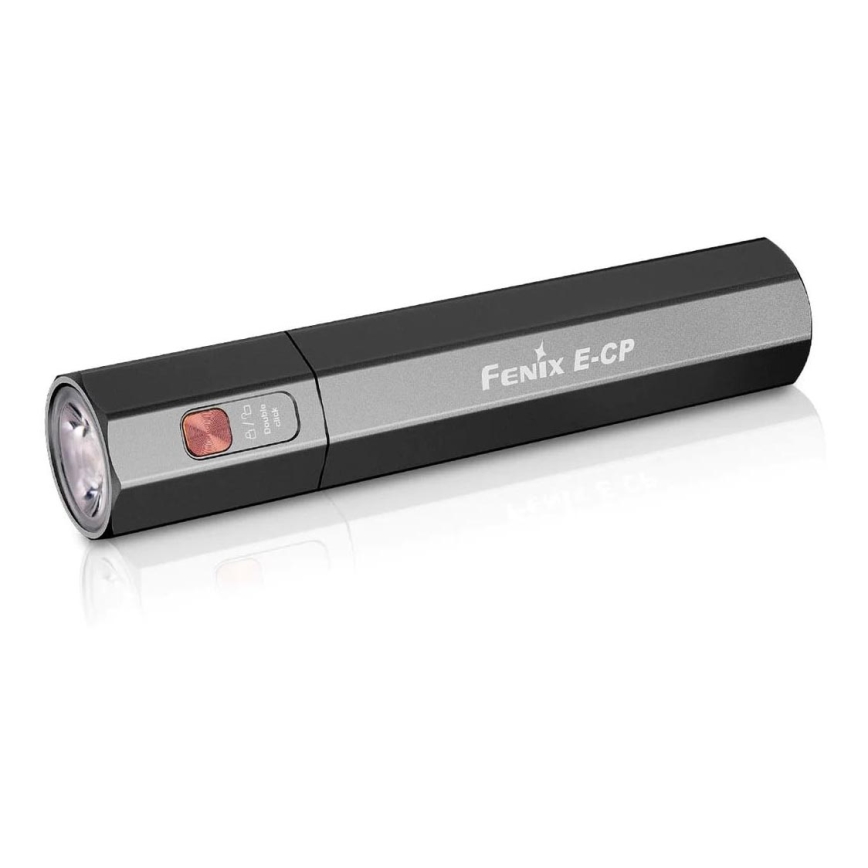 Fenix ECPBLCK - LED punjiva baterijska lampa sa powerbankom USB IP68 1600 Im 504 h 5000 mAh crno