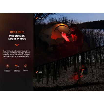 Fenix HL16V2GRN - LED čelovka LED/3xAAA IP66 450 lm 200 h zelena