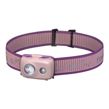 Fenix HL16V2PIN - LED Čeona lampa LED/3xAAA IP66 450 lm 200 h roze