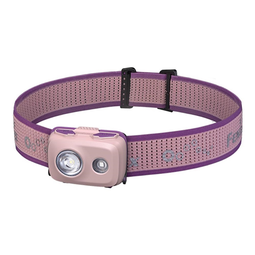 Fenix HL16V2PIN - LED Čeona lampa LED/3xAAA IP66 450 lm 200 h roze