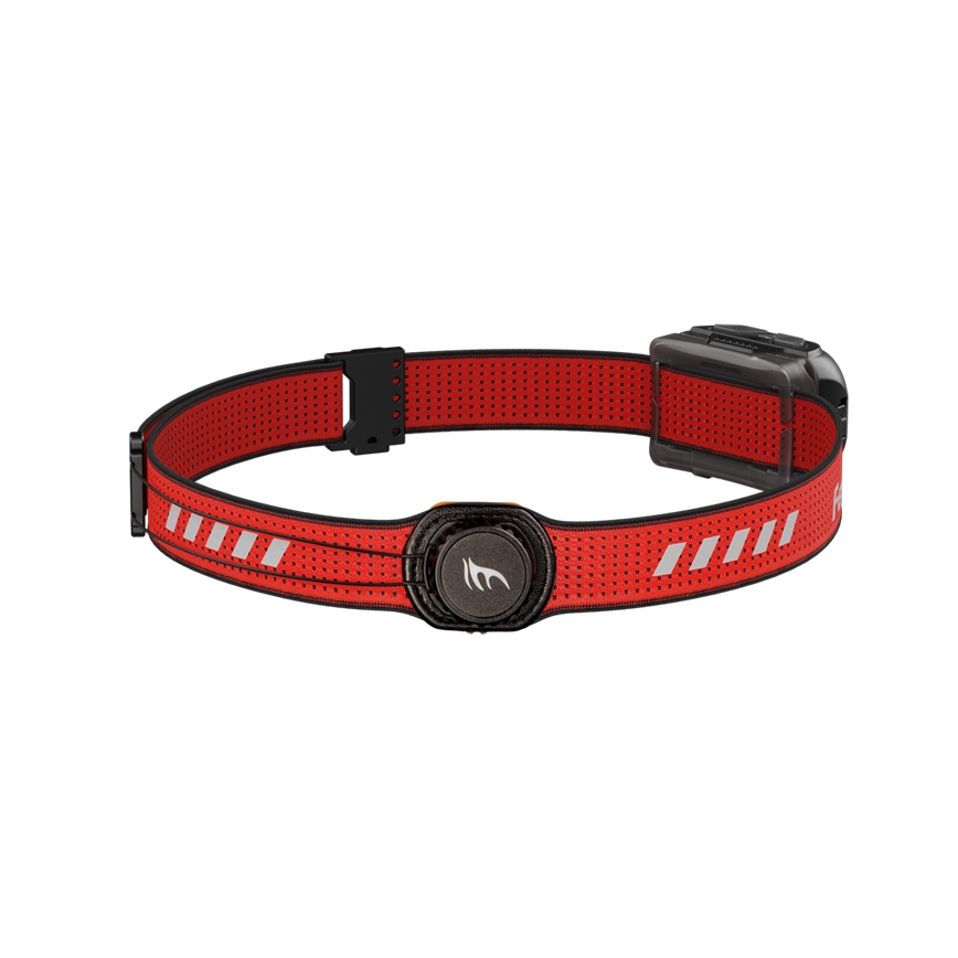 Fenix HL18RTV20BLC - LED Prigušiva punjiva čeona lampa LED/USB IP66 800 lm 160 h crno/narandžasta