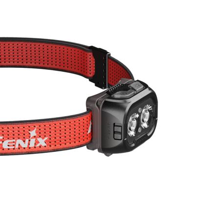 Fenix HL18RTV20BLC - LED Prigušiva punjiva čeona lampa LED/USB IP66 800 lm 160 h crno/narandžasta