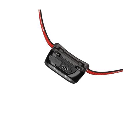Fenix HL18RTV20BLC - LED Prigušiva punjiva čeona lampa LED/USB IP66 800 lm 160 h crno/narandžasta