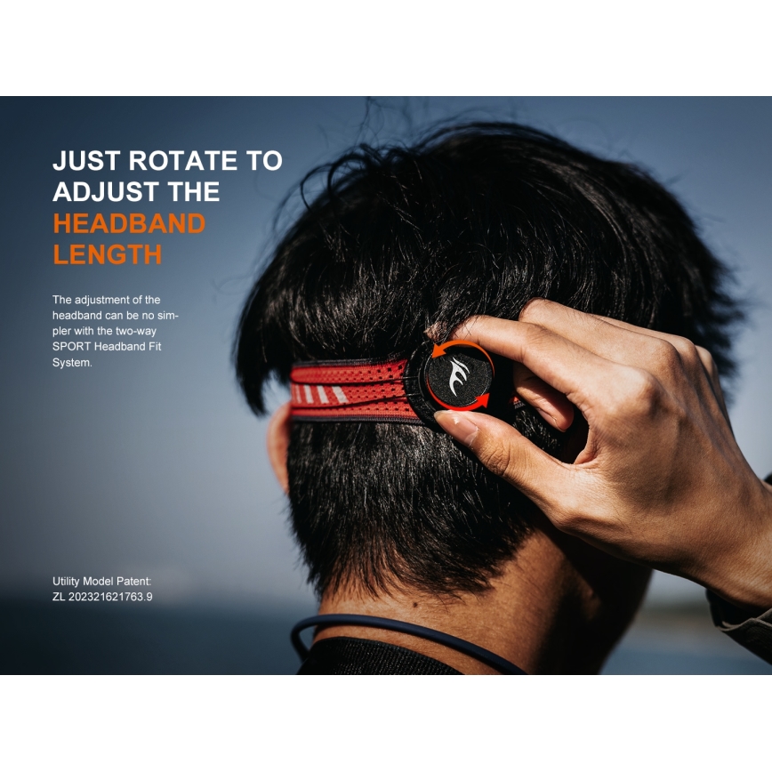 Fenix HL18RTV20WHT - prigušiva punjiva LED čelovka LED/USB IP66 800 lm 160 h bela/crna