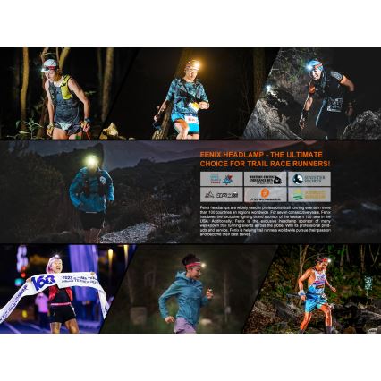 Fenix HL18RTV20WHT - prigušiva punjiva LED čelovka LED/USB IP66 800 lm 160 h bela/crna