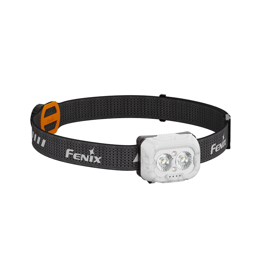 Fenix HL18RTV20WHT - LED Prigušiva punjiva čeona lampa LED/USB IP66 800 Im 160 h bela/crno
