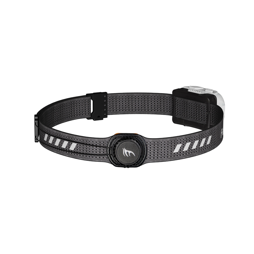 Fenix HL18RTV20WHT - LED Prigušiva punjiva čeona lampa LED/USB IP66 800 Im 160 h bela/crno