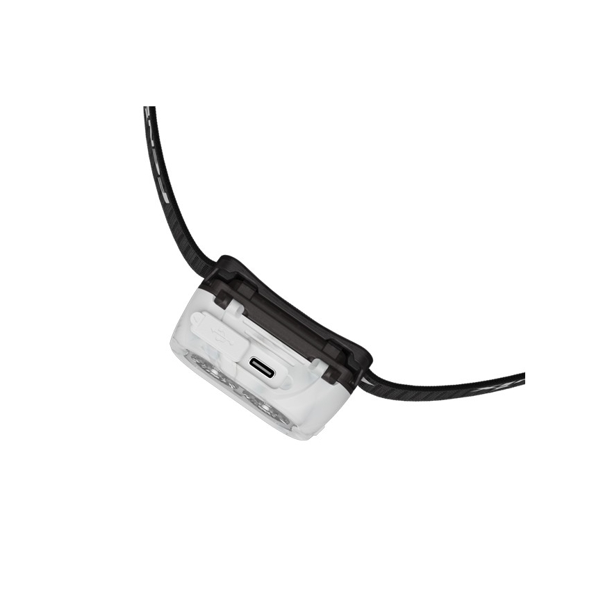 Fenix HL18RTV20WHT - LED Prigušiva punjiva čeona lampa LED/USB IP66 800 Im 160 h bela/crno