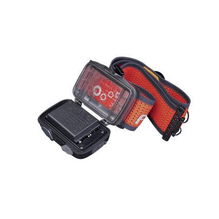 Fenix HL32RTBLCK - LED Punjiva čeona lampa LED/USB IP66 800 lm 300 h crno/narandžasta
