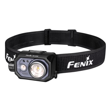 Fenix HL45R - LED Prigušiva punjiva fokusirajuća čeona lampa LED/USB IP66 1000 Im 240 h crno