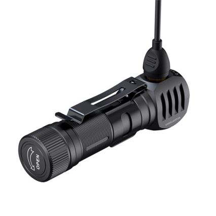 Fenix HM61RV20 - LED Punjiva čeona lampa LED/USB/2xCR123A IP68 1600 Im 300 h 3400mAh