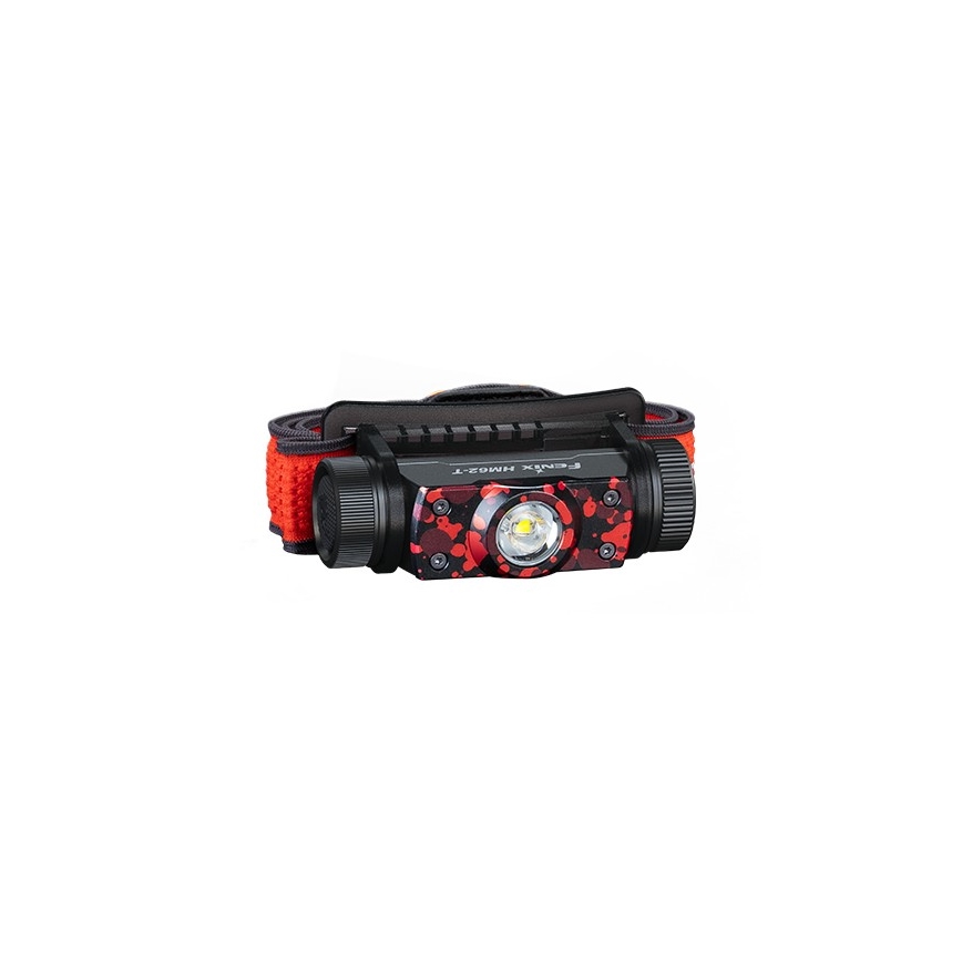 Fenix HM62TMGM - LED prigušiva punjiva čelna lampa LED/USB IP68 1200 lm 280 h 3400 mAh