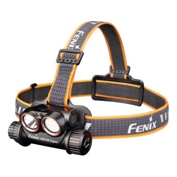 Fenix HM75RTOPAZ - LED Prigušiva punjiva čeona lampa LED/USB IP68 1600 lm 210 h