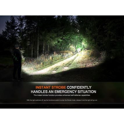 Fenix HT18R - LED Prigušiva punjiva baterijska lampa LED/1x21700 IP68 2800 Im 42 h 5000 mAh