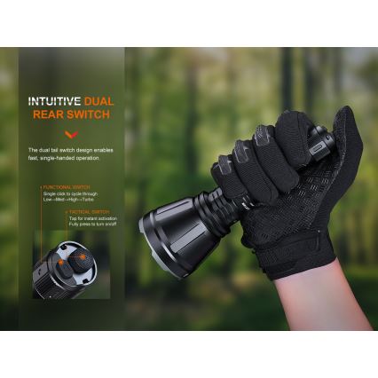 Fenix HT18R - LED Prigušiva punjiva baterijska lampa LED/1x21700 IP68 2800 lm 42 h