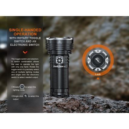 Fenix LR40RV20 - LED punjiva baterijska lampa LED/USB IP68 15000 lm 177 h