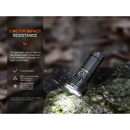 Fenix LR40RV20 - LED punjiva baterijska lampa LED/USB IP68 15000 lm 177 h