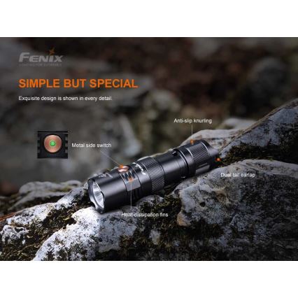 Fenix PD25R - LED punjiva baterijska lampa LED/1xCR123A IP68 800 Im 70 h