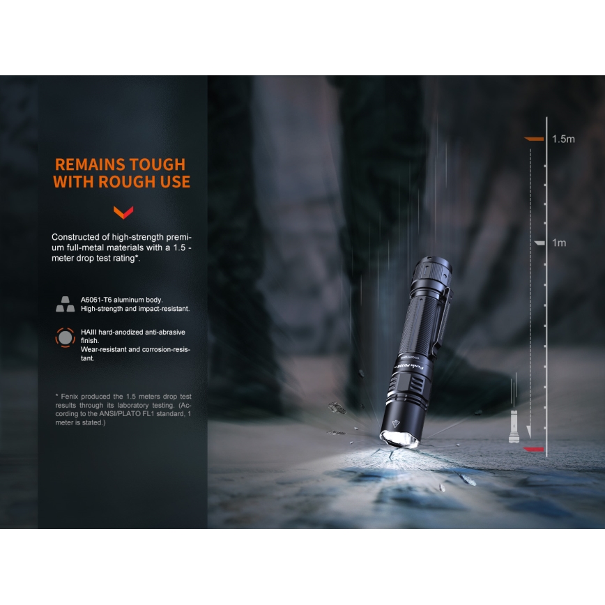 Fenix PD36RPRO - LED Taktička punjiva baterijska lampa LED/USB IP68 2800 Im 42 h