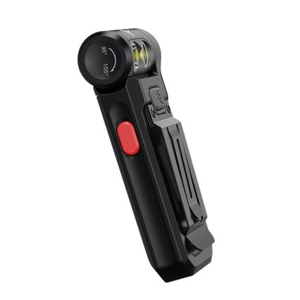 Fenix SW05RREDBLC - LED Prigušiva punjiva baterijska lampa LED/USB IPX6 150 Im 49 h crno