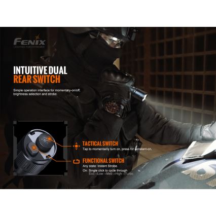Fenix TK20RV20 - LED Taktička punjiva baterijska svjetiljka LED/USB IP68 3000 lm 48 h