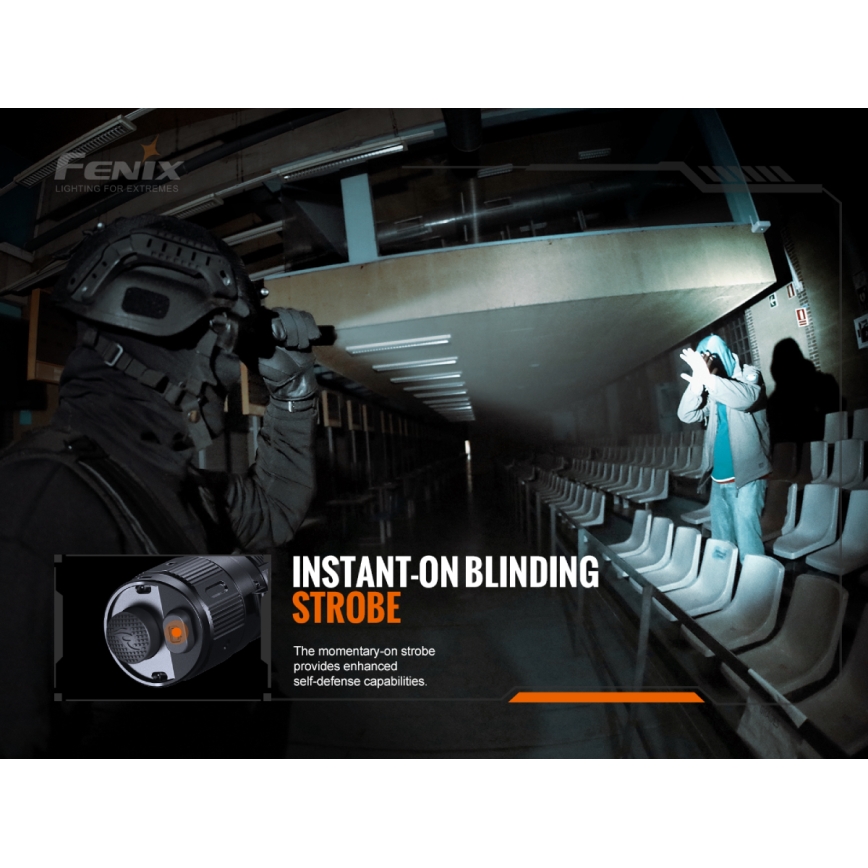 Fenix TK20RV20 - LED Taktička punjiva baterijska svjetiljka LED/USB IP68 3000 lm 48 h