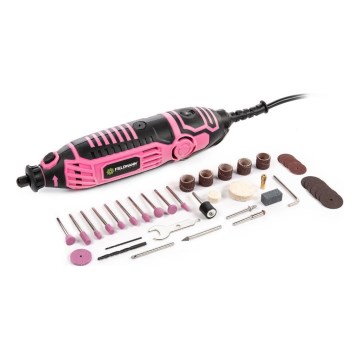Fieldmann - Modelarska brusilica 170W/230V roze