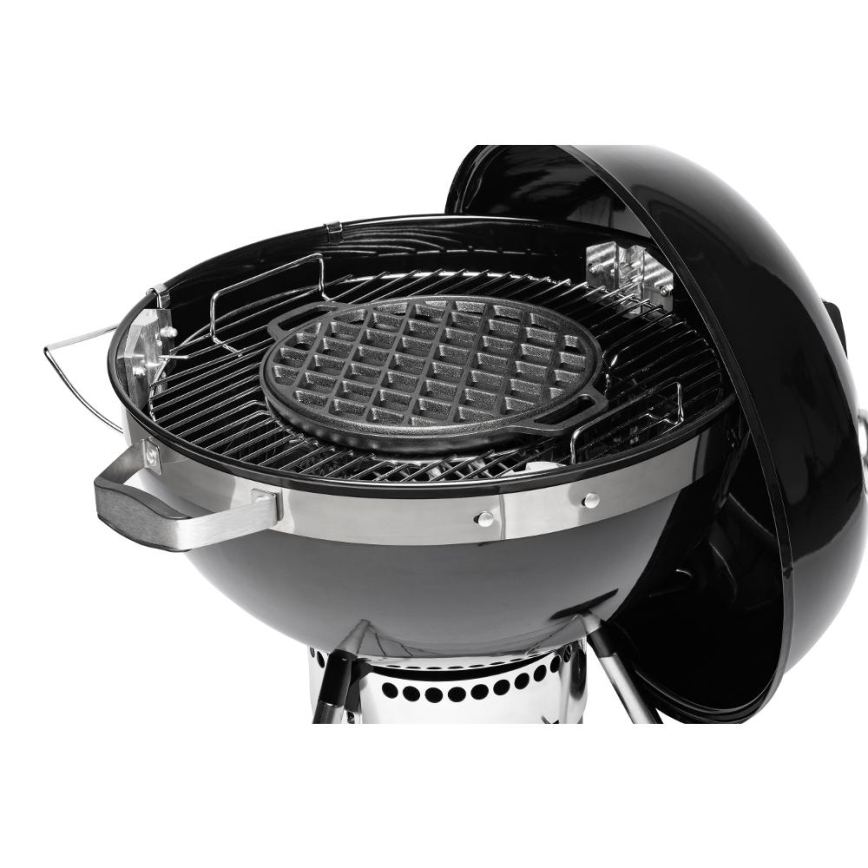 Fieldmann - Roštilj na drveni ugalj crna/hrom