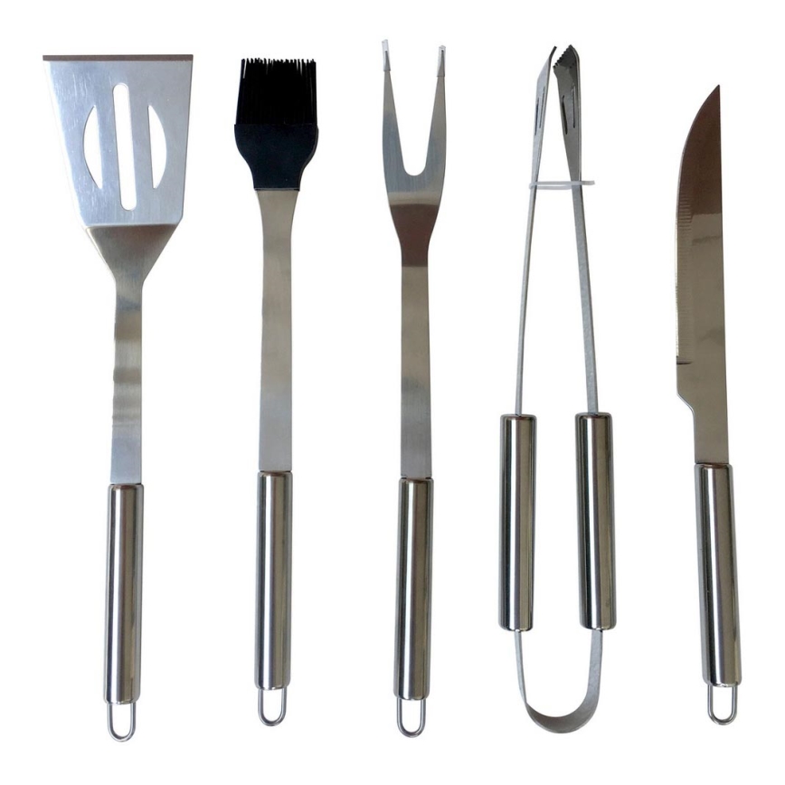 Fieldmann - Set za roštilj, 5 kom, od nerđajućeg čelika
