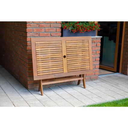 Fieldmann - Sklopivi baštenski sto 120x70 cm akacija