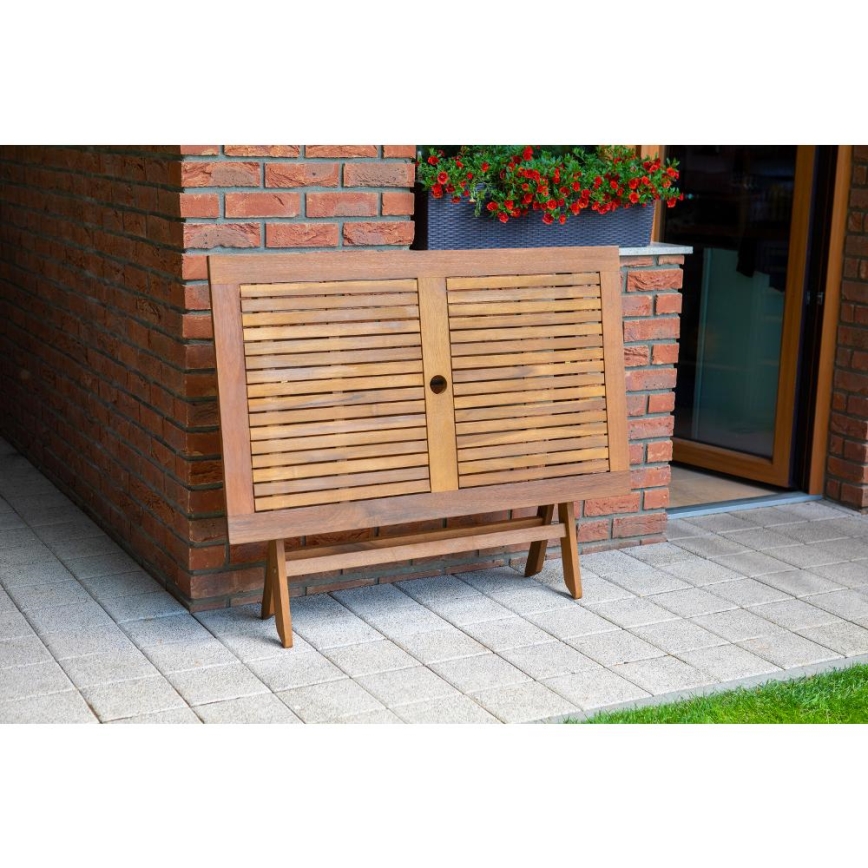 Fieldmann - Sklopivi baštenski sto 120x70 cm akacija