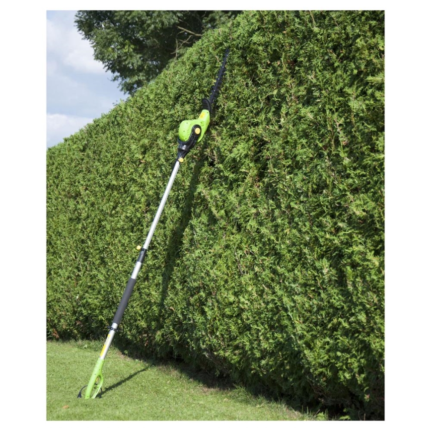 Fieldmann - Teleskopske makaze za živu ogradu 450W/230V
