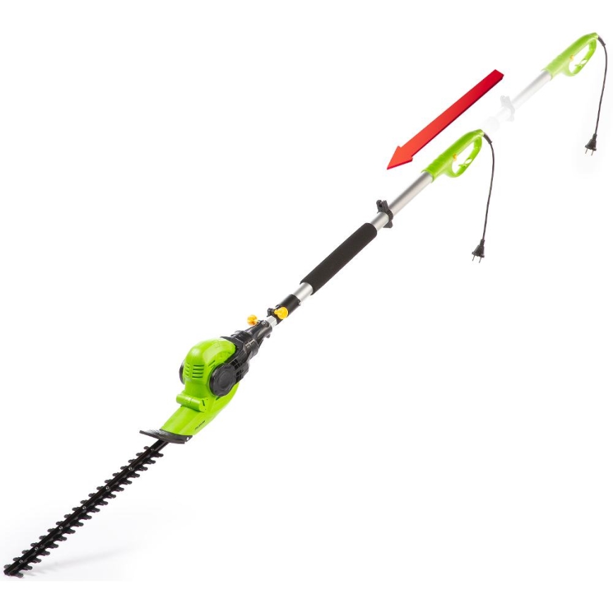 Fieldmann - Teleskopske makaze za živu ogradu 450W/230V