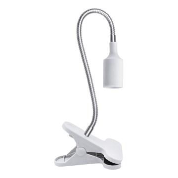 Fleksibilna stona lampa sa stezaljkom za gajenje biljaka PLANTY 1xE27/30W/230V bela