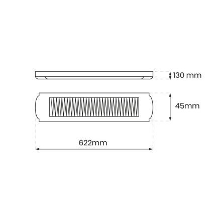 Fluorescentna lampa 2xG13/18W/230V